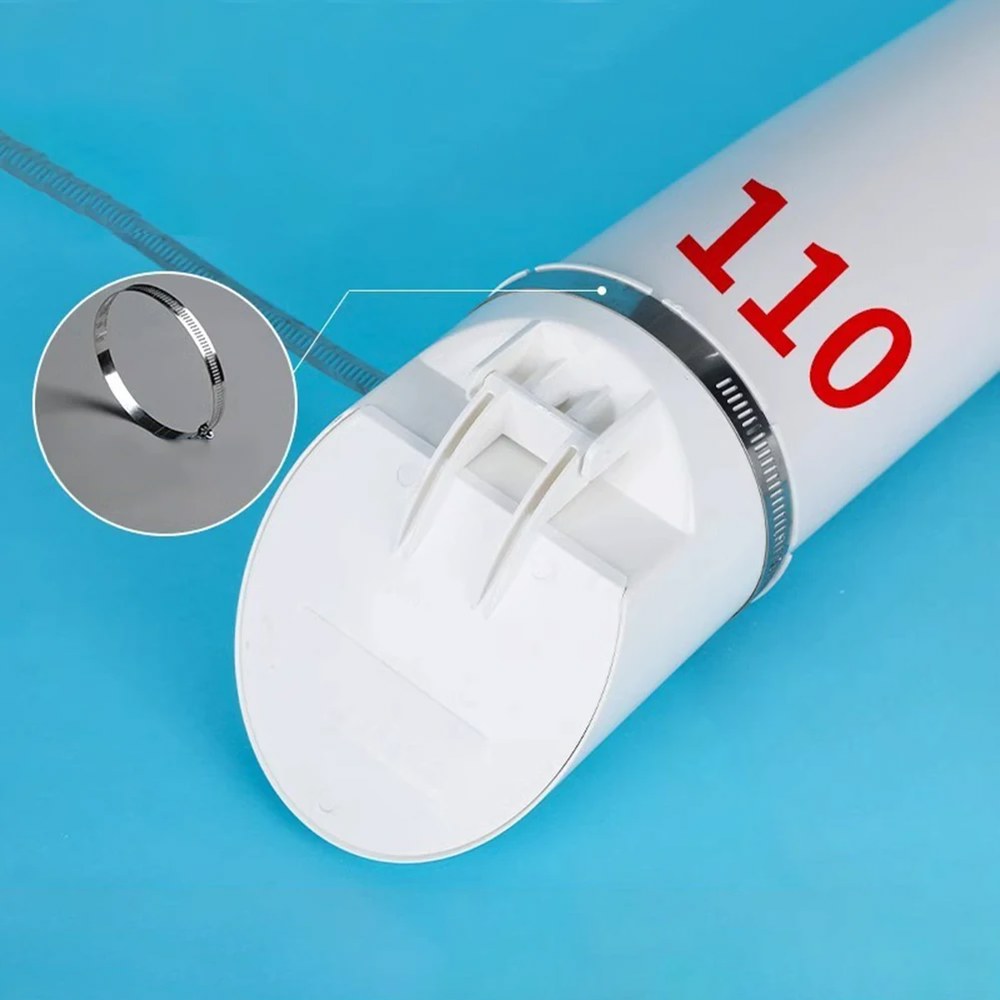 배수관 체크 밸브 커버 필터 플러그 PVC 화이트 악취 방지 및 곤충 50mm-160mm 1 개 12,200원