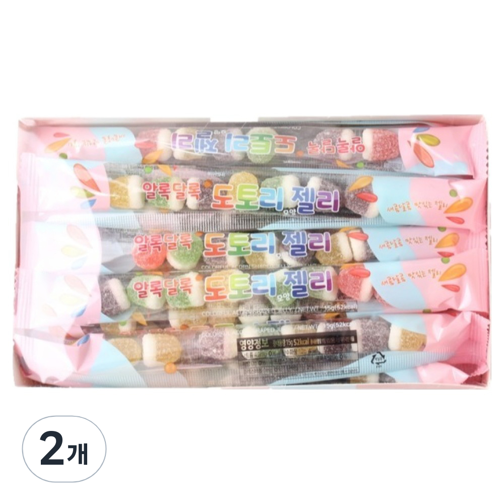 알록달록 도토리젤리 30개입 11,900원