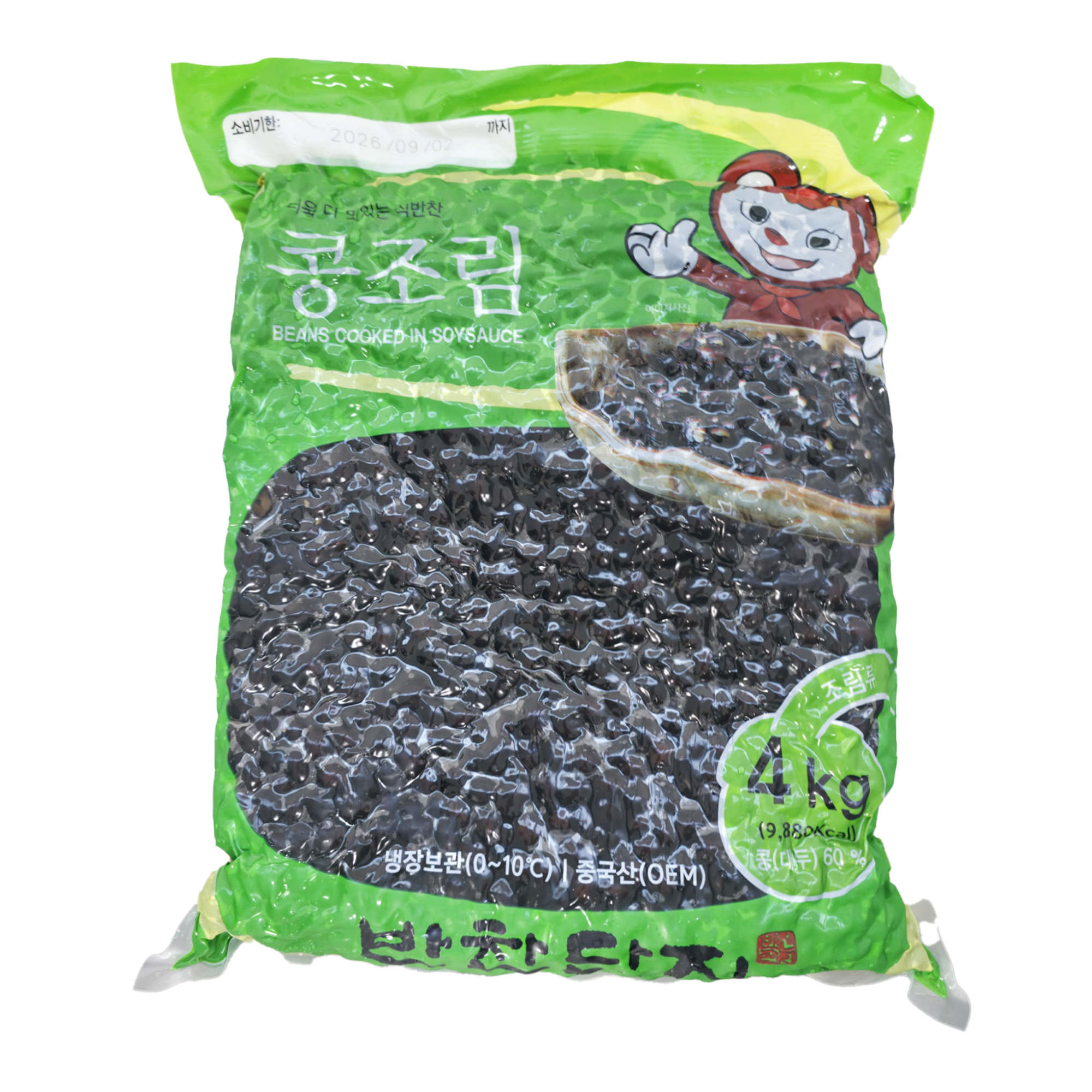 또밥찬 반찬단지 콩조림 4kg 대용량 15,940원