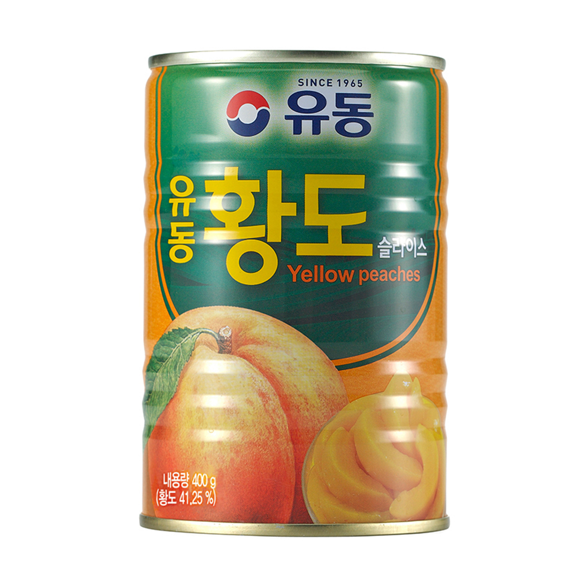 유동 황도 슬라이스 통조림, 400g, 24개 26,990원
