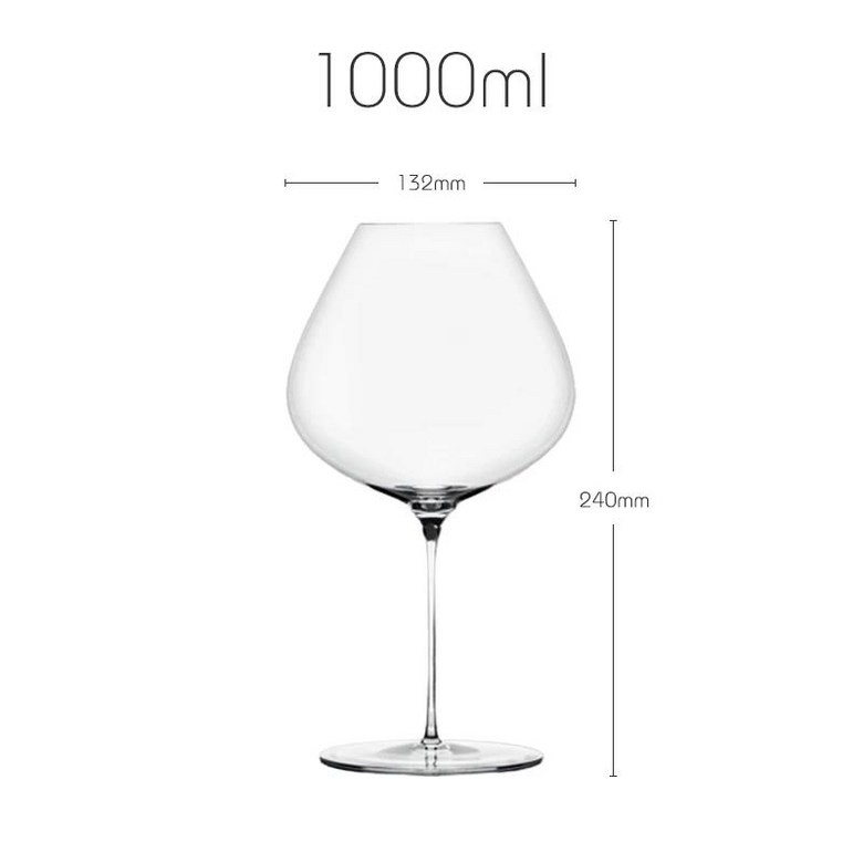 860ml/1000ml 대용량 Sydonios 스타일 고급 부르고뉴 컵 크리스탈 수제 매우 얇은 와인 유리 아로마 확대 30,500원