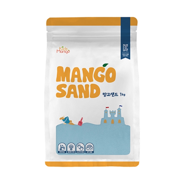 키즈망고)힐링망고샌드(블루/1kg), 단품 15,000원