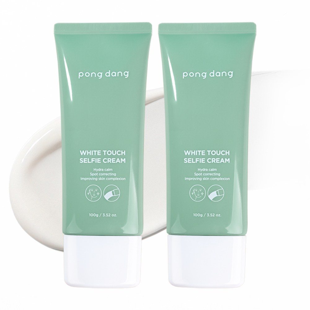 퐁당 화이트 터치 셀카 미백기능성 내츄럴 톤업 크림, 100g, 2개 28,300원