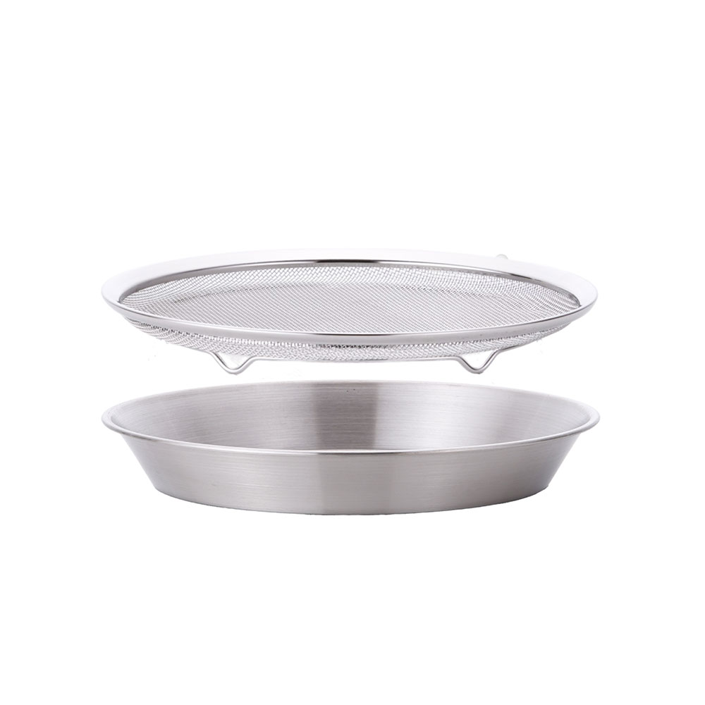프라이스리스 스텐 매쉬&트레이 2종세트 19cm 스텐용기 스테인리스채반 매쉬채반 채반트레이 주방용식기 14,900원