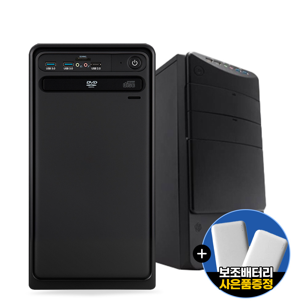 리뉴올PC 게이밍 사무용 컴퓨터 본체 배그 롤 오버워치 로블록스 팰월드 데스크탑 윈도우11 탑재 999,000원