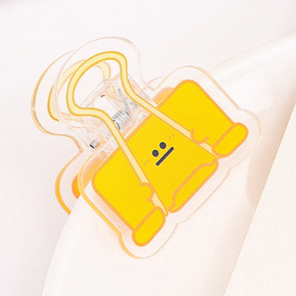 마켓감성 아크릴 표정 클립 옐로우 9,370원