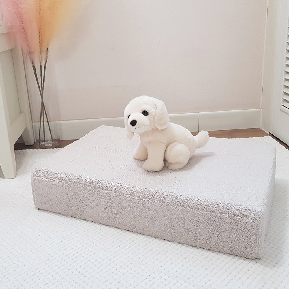 8 DECO 강아지계단 애견계단 펫스텝 침대_패브릭 베이지 1단 18,800원