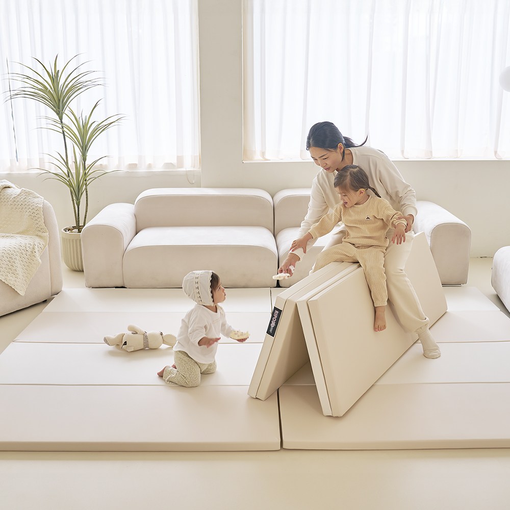 리포소홈 층간소음 안심 4단 폴더매트 아기 유아 거실 놀이방 78,200원