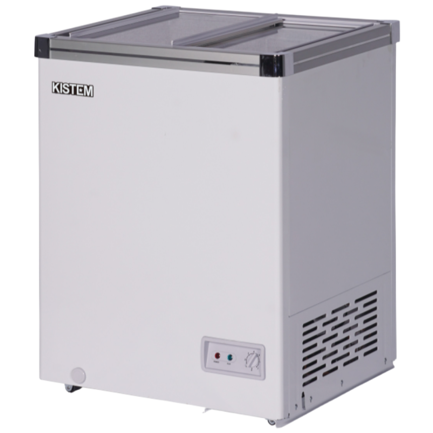 본사 키스템 유리 슬라이드 100L 냉동고 아이스크림 냉장고 냉동과일 냉동생선 얼음물, KIS-SD10F, 혼합색상 287,700원