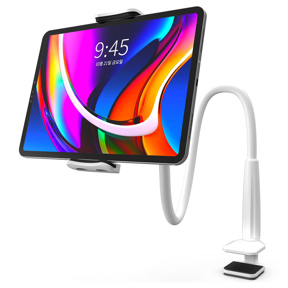 구스페리 침대 태블릿 휴대폰 거치대 75cm, 1개, 화이트 5,990원