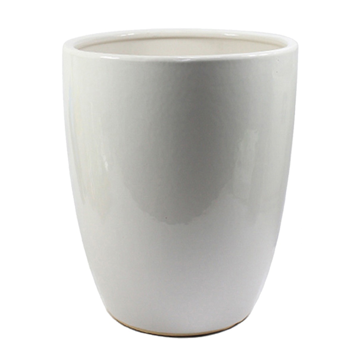 그린데이 도자기화분 롱 원형 화이트 - 인테리어 분갈이, 화이트, 1개 47,400원