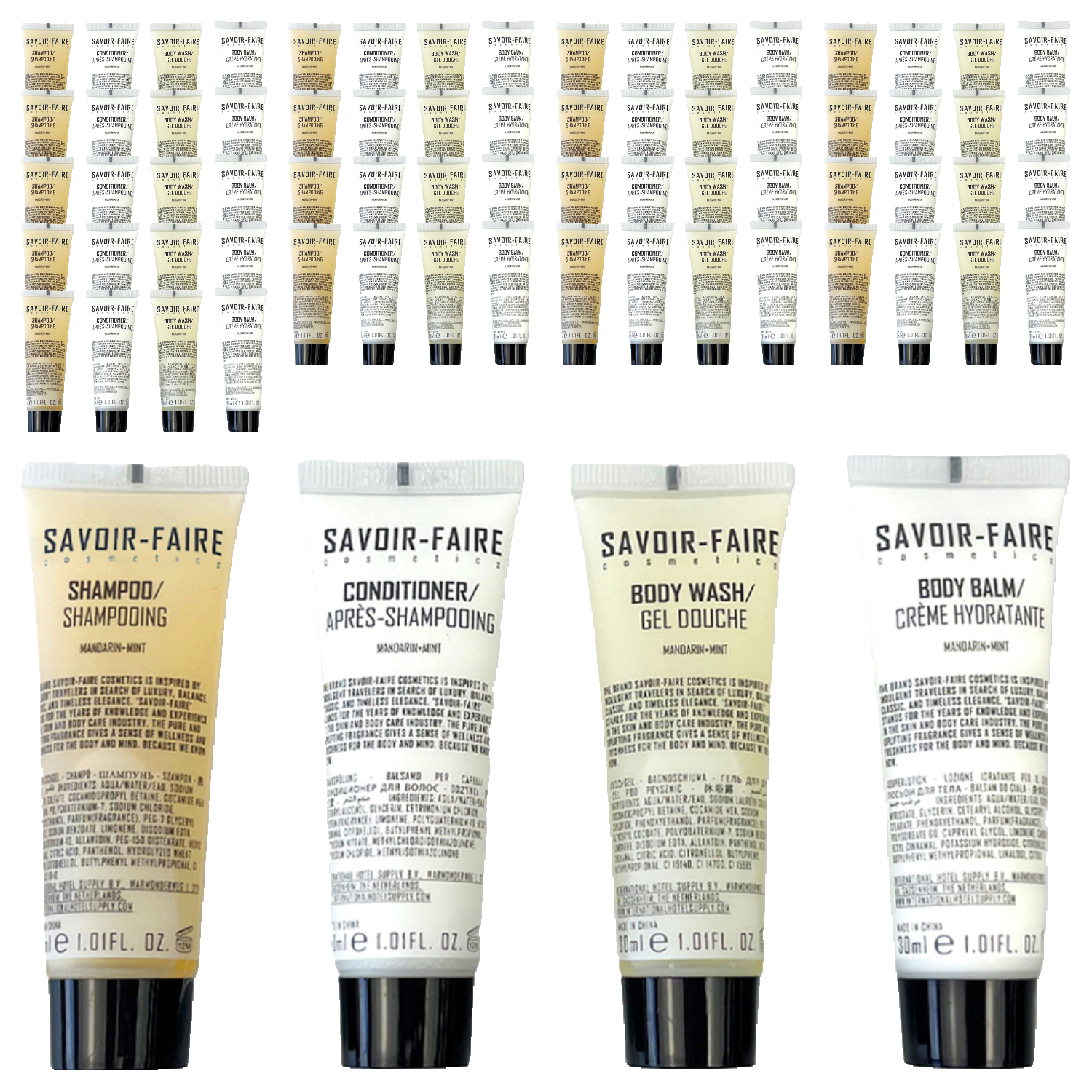 소유공간 호텔용 어메니티 헤어바디 4종 세트, 18세트 63,900원