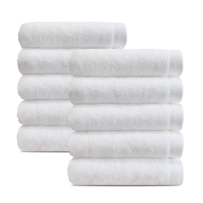 [주주] 흡수력좋은 40수 도톰한 200g 무형광 호텔수건, 화이트, 10개 31,900원