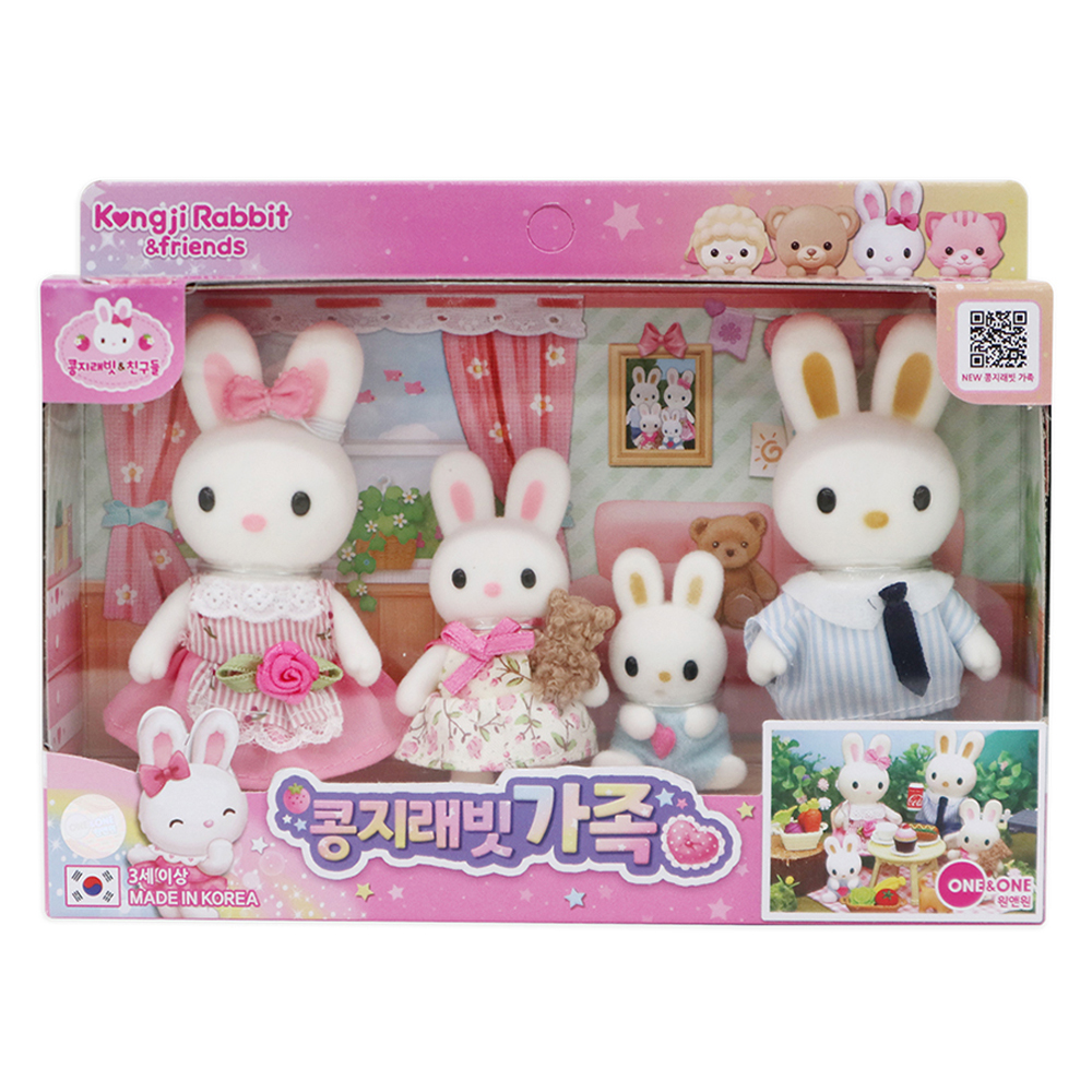 콩지래빗 행복한 가족 봉제인형 세트 19,400원