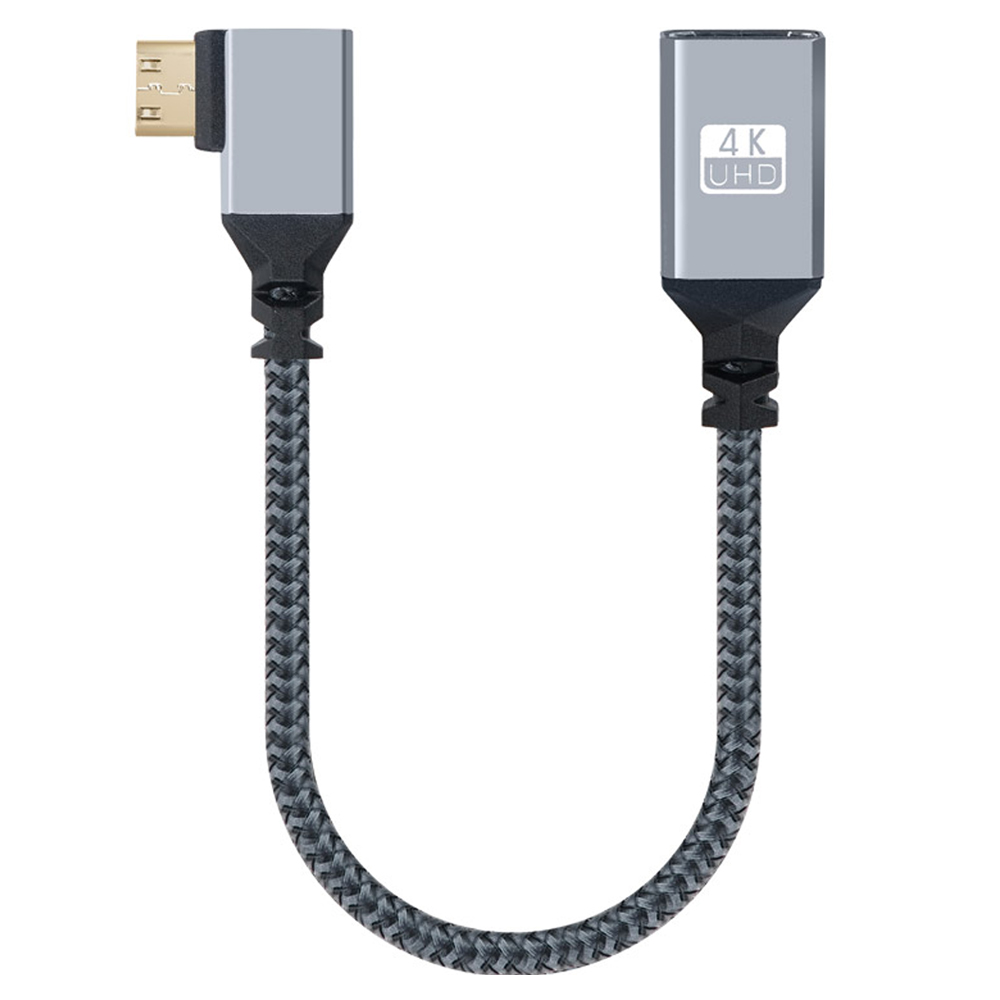 컴스마트 미니 HDMI 변환 케이블 젠더 HDMI 4K 60Hz UHD 20cm 꺾임 6,600원