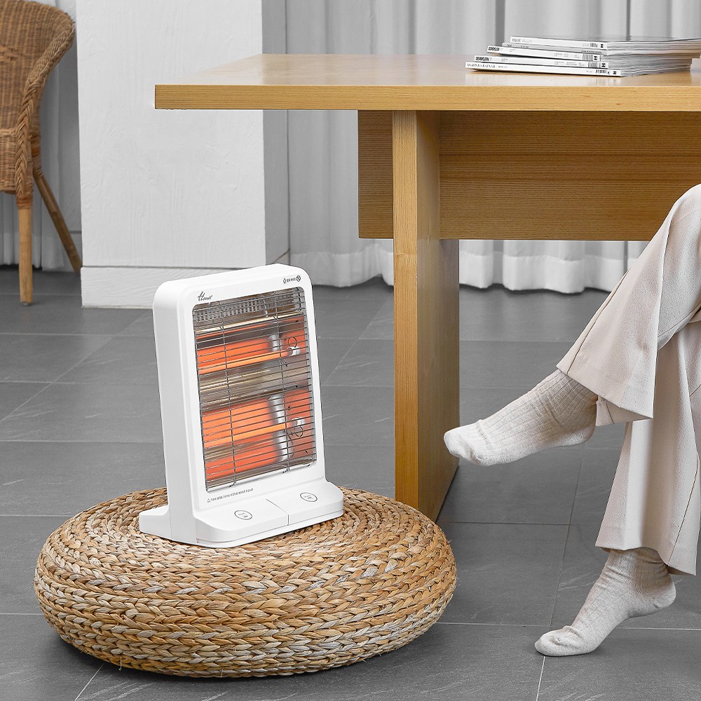 한일전기 풋터블 2단 발터치 미니 발난로 스토브 전기히터 33,900원