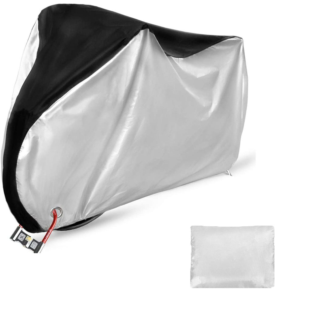 화이트리버 자전거 방수커버 + 파우치, 블랙실버, 1개 14,800원