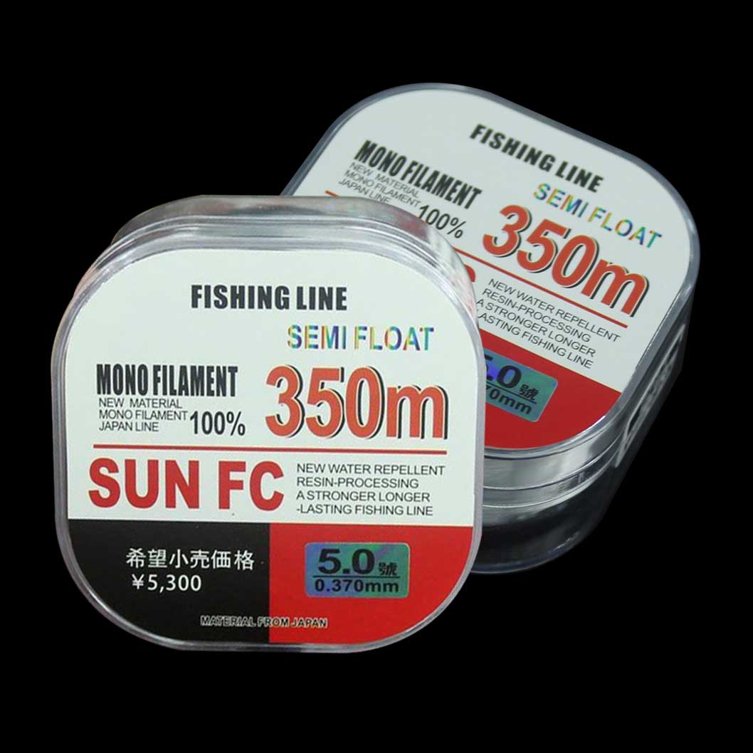 썬에프씨 세미플로트 350M 수입원사 민물 낚시줄 이소 라인 바다 원줄 벵어돔 감성돔 원투 라인, 2.5호 12,390원