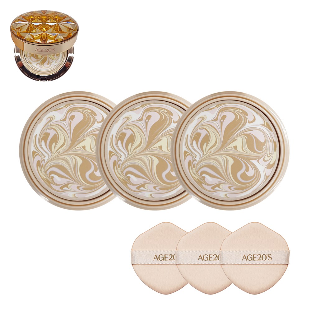 에이지투웨니스 최신상 에센스 커버 팩트 로얄 골드 리필 45,470원