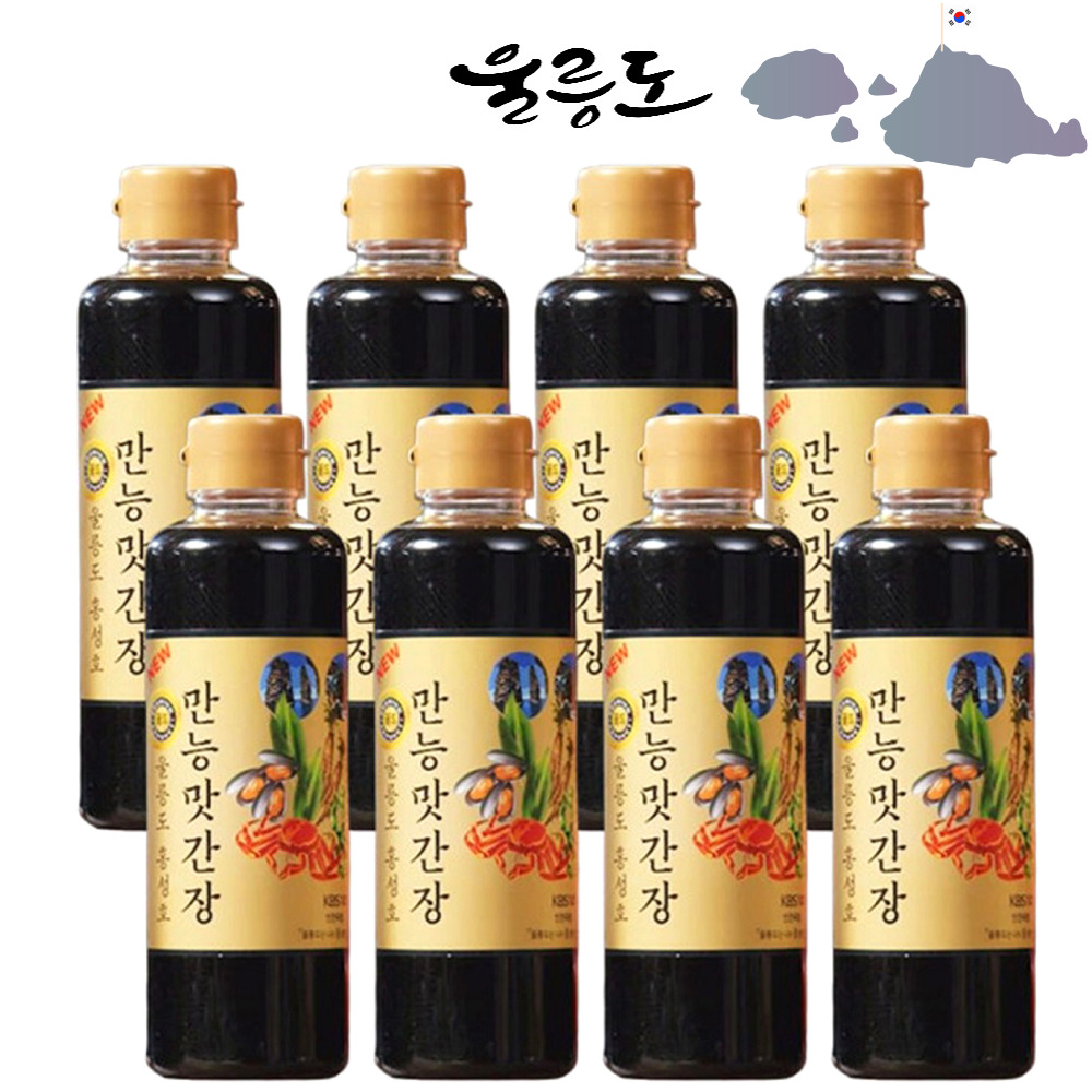 뉴골드 울릉도 홍성호 만능맛간장 (3통+사은품1통=총4통) 69,600원
