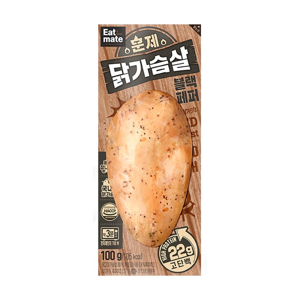 [랭킹닭컴] 잇메이트 훈제 닭가슴살 블랙페퍼 158,000원