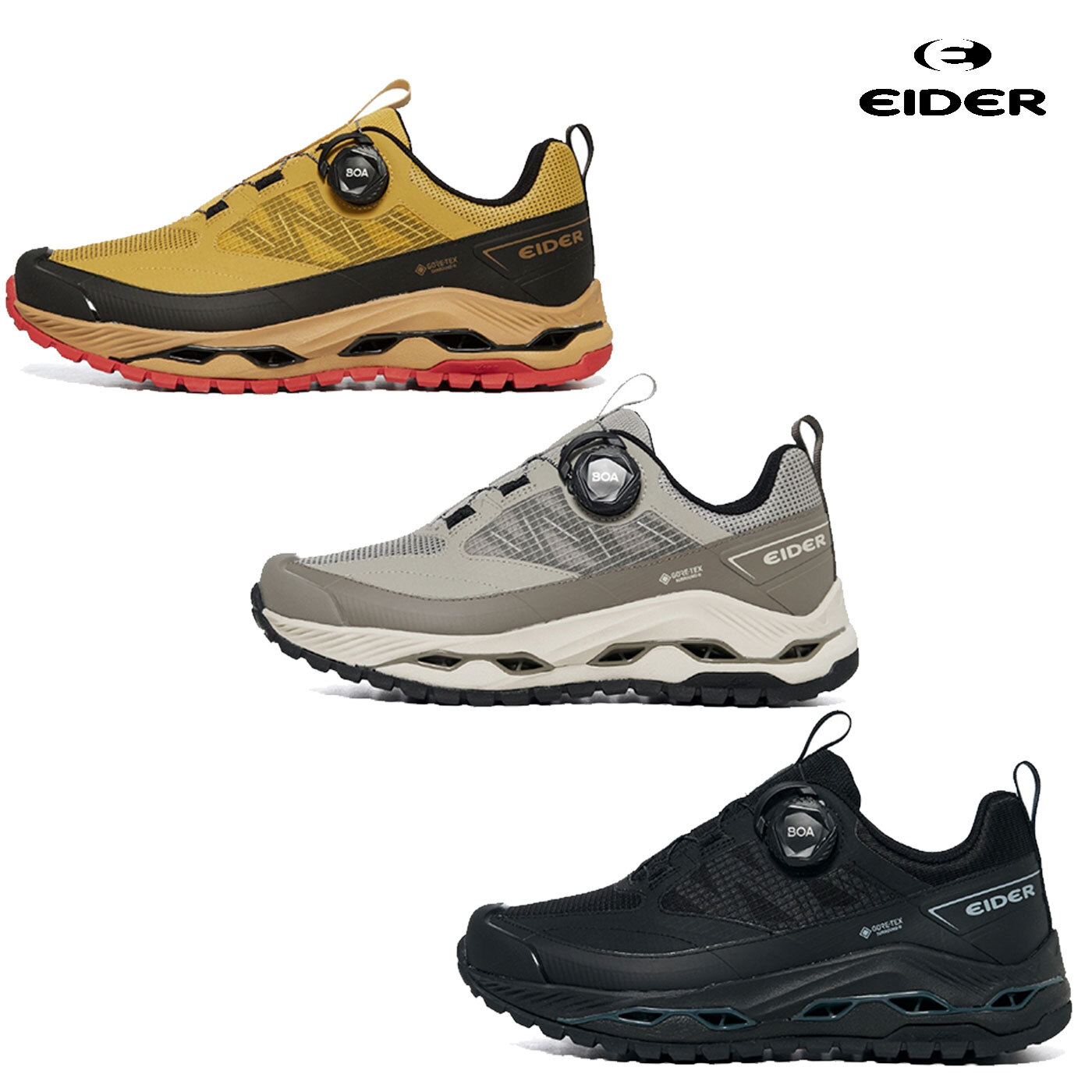 [백화점매장 정품] 아이더 퀀텀 포텐셜 고어텍스 방수 하이킹 트레킹화 DUF24G22_23_24 132 발이 편한,트레킹화, 189,060원