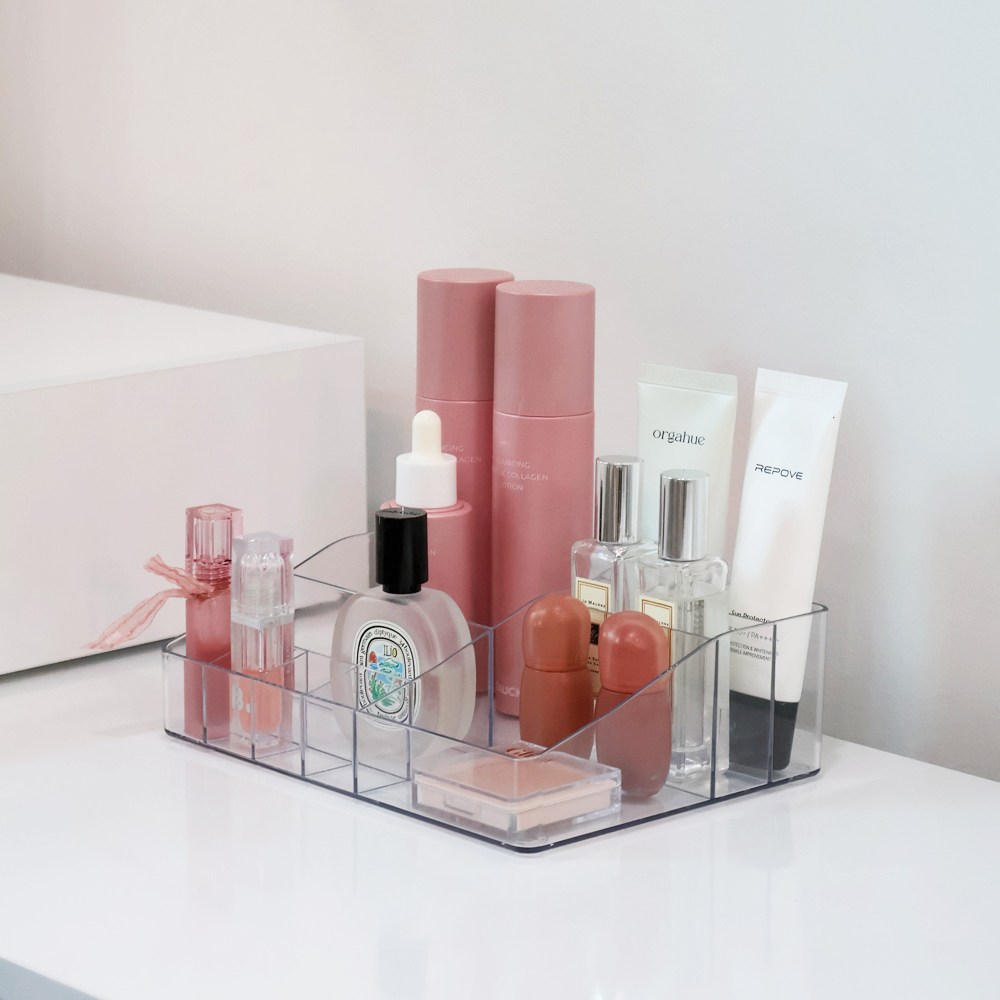 이지유 투명 아크릴 화장품 정리함 소품 수납 립스틱 서랍식 보관, 1개, 투명 립스틱 수납함 7,800원
