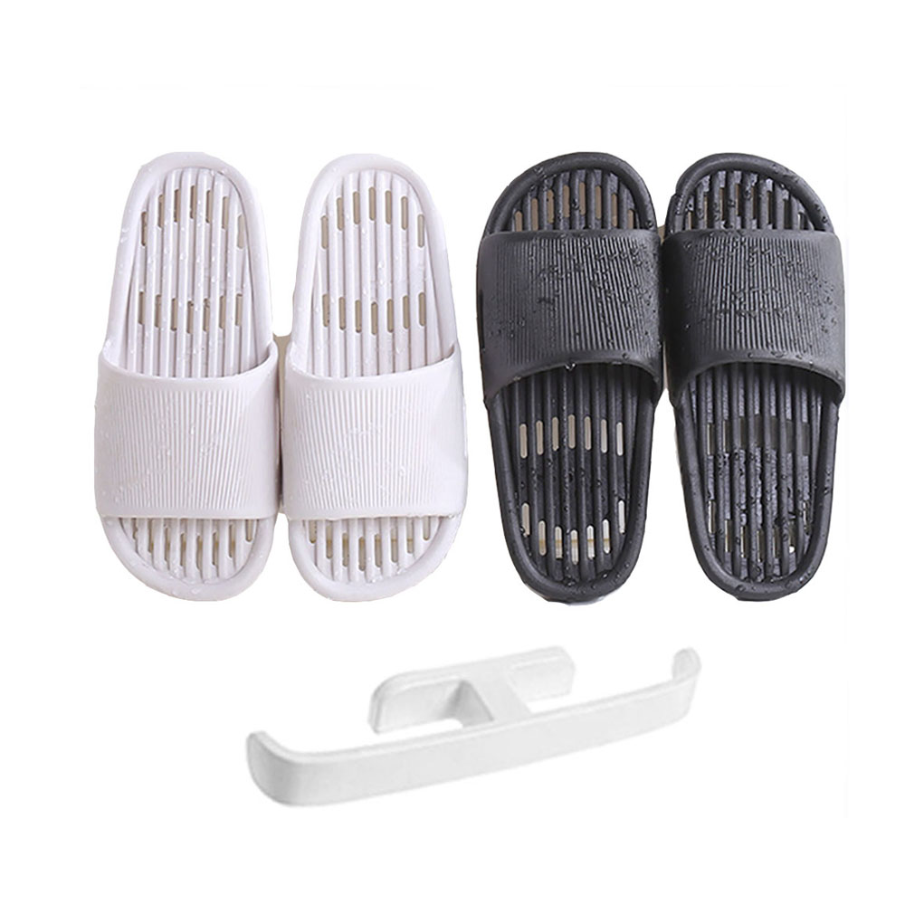 브로상회 남여공용 폭신폭신한 물빠짐 미끄럼방지 호텔식 욕실화+욕실화걸이 세트 13,900원