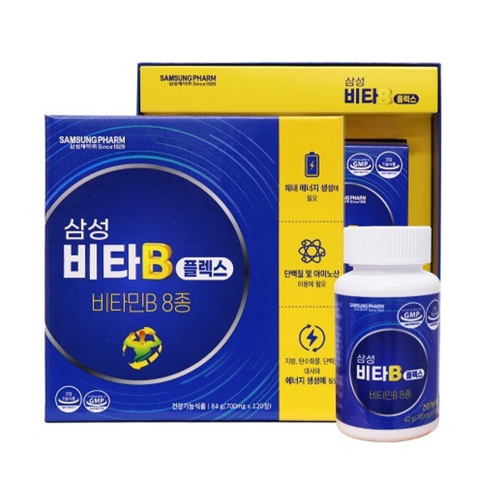 [삼성제약] 삼성 비타B플렉스 700mg x 120정, 1박스, 120정 29,000원