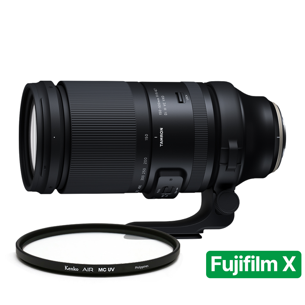 [지금사면 무상보증 3년] 탐론 150-500mm F/5-6.7 Di III VC VXD A057 후지 X마운트 + 겐코 AIR MCUV 82mm, A057 1,963,000원