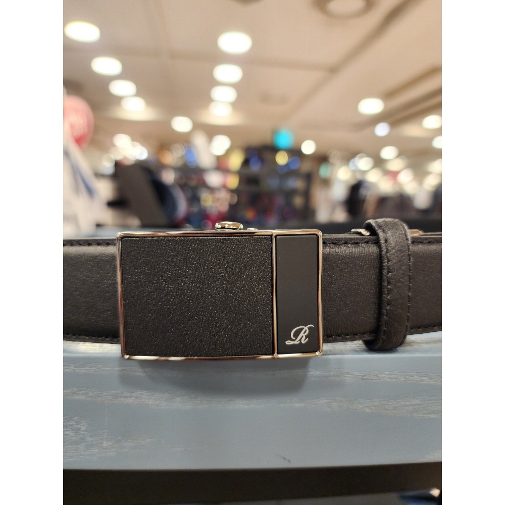 레노마 셔츠 #신상품 #레노마 고퀄리티 뉴 모델  심플한 실버  버클 소 가죽 자동 정장 벨트 RQSBE1-204-BK 79,000원