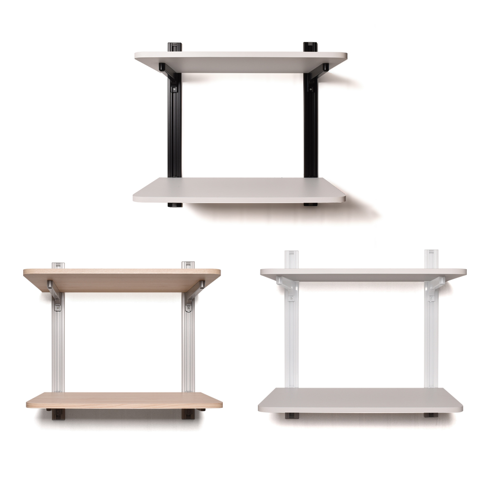 두일기업 세탁실 라운드 선반 세트 2단 48,000원