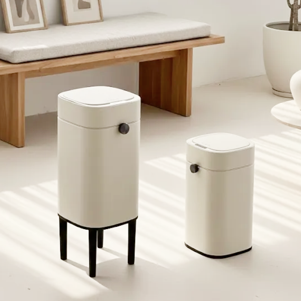 올리 에어락 냄새차단 기저귀쓰레기통 자동센서휴지통 센서쓰레기통, 화이트 59,000원