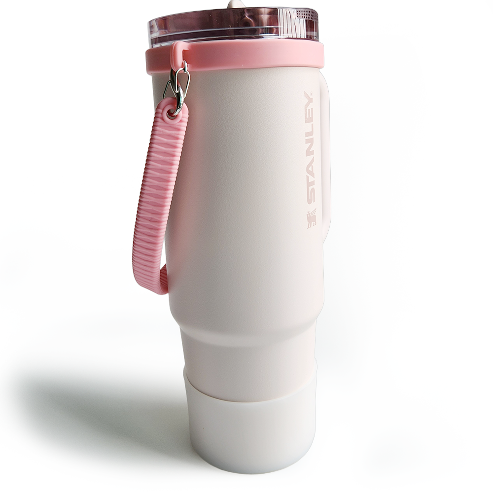 캐리픽 스탠리텀블러 호환 스트랩 부츠 보호대 실리콘 커버, 1개, CP03-블러시핑크 12,900원