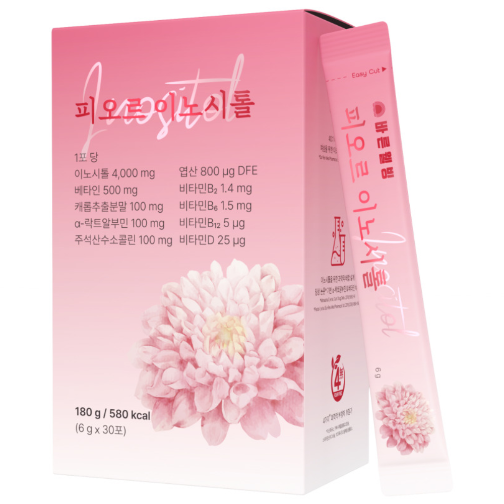 바른웰빙 피오르 이노시톨 알파락트알부민 베타인 엽산, 1개, 30회분 68,200원