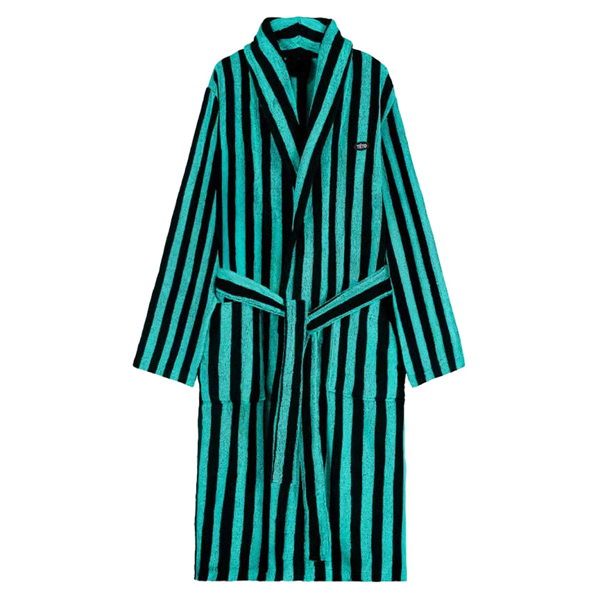 테토 오브제 수피마 40수 바스 로브 L XL, 스트라이프아쿠아마린, 1개 148,800원