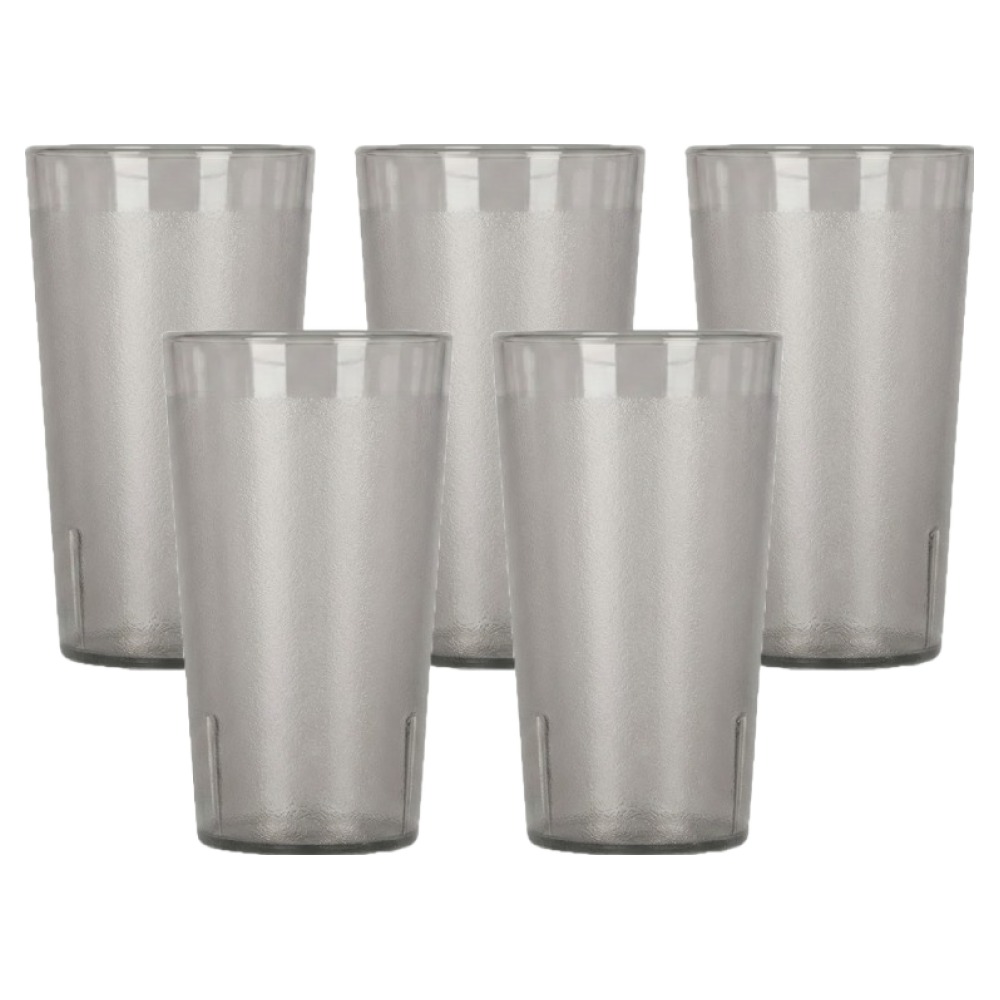 리빙메이트 국산 PC 안깨지는 물컵 340ml, 스모그, 5개 3,690원