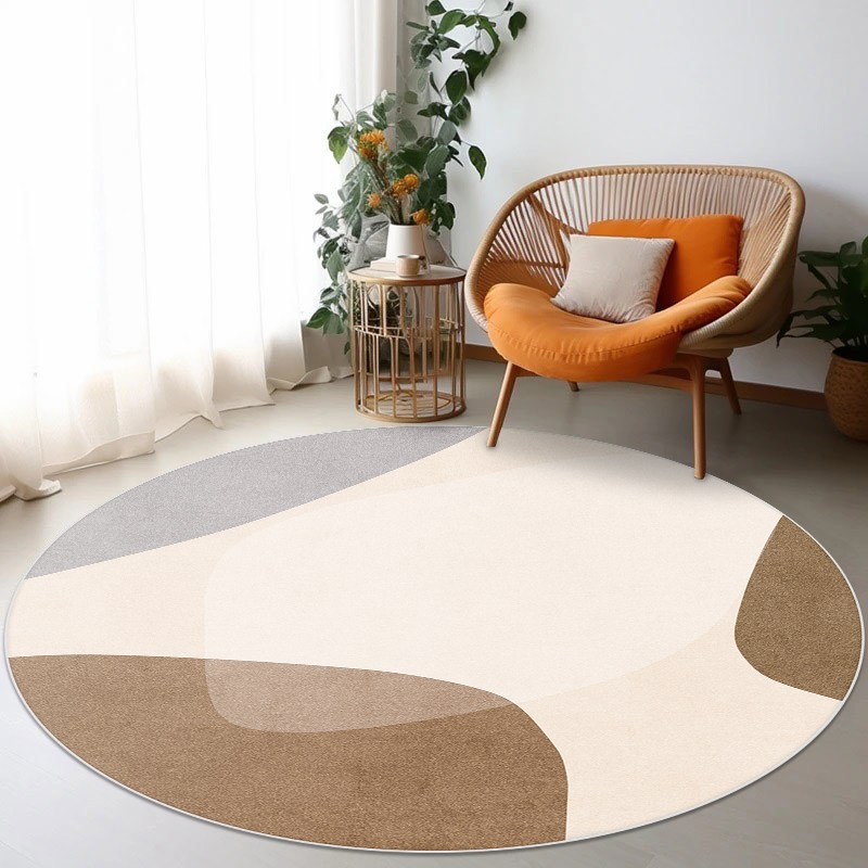 BRINCH 원형 캐시미어 북유럽 패턴 모조캐시미어 침실 거실 논슬립 카페트 BR-8908 126,900원