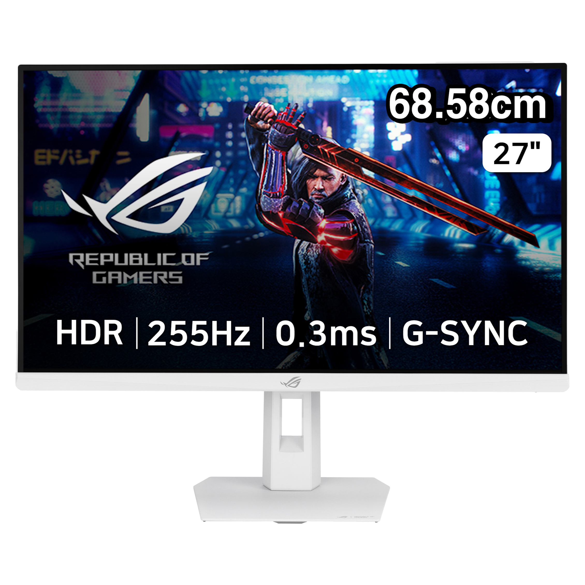 에이수스 WQHD Fast IPS 255Hz 0.3ms 400cd sRGB 133% DCI P3 97% 멀티스탠드 ROG STRIX 게이밍 모니터 299,000원
