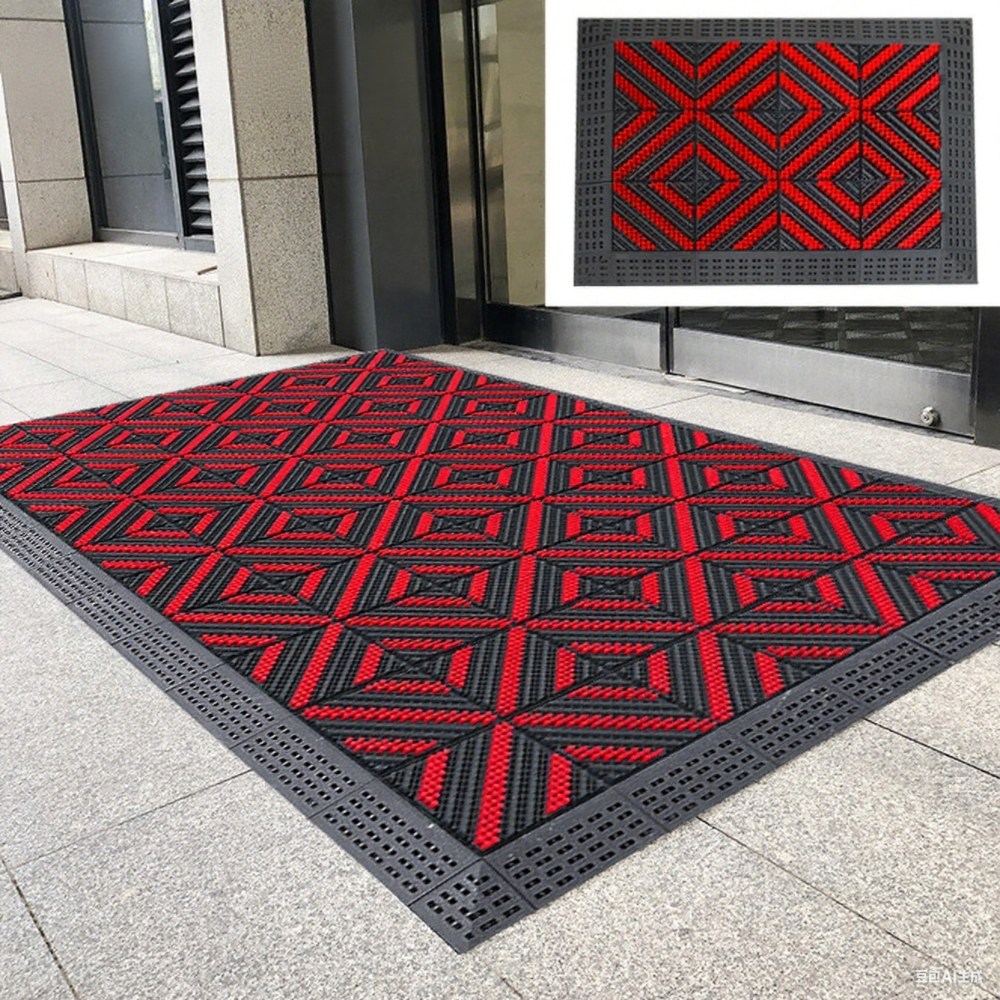 YAPOGI 업소용 먼지 제거 미끄럼 방지 매트 현관 발매트 출입구 매트  조립식 먼지제거 발판 58,000원
