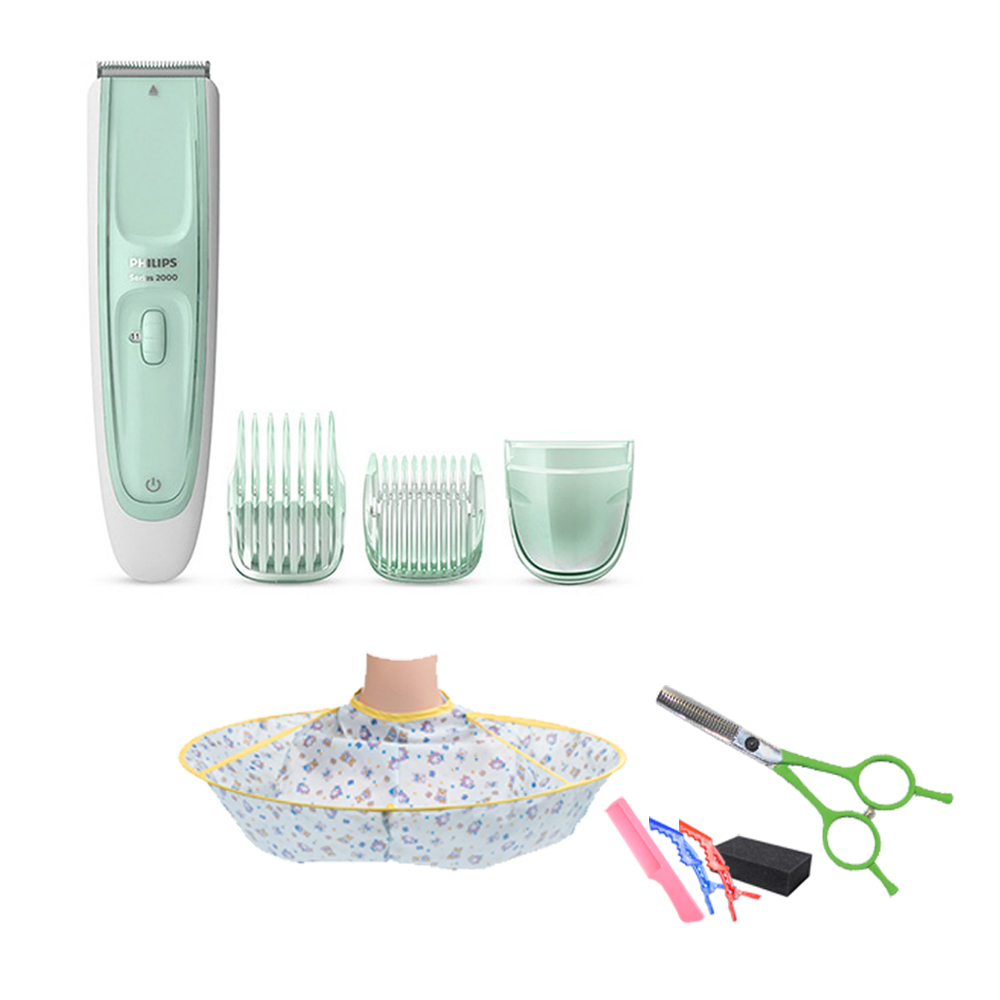 필립스 유아 바리깡 HC2066+코겐 틴닝가위+커트보 54,900원