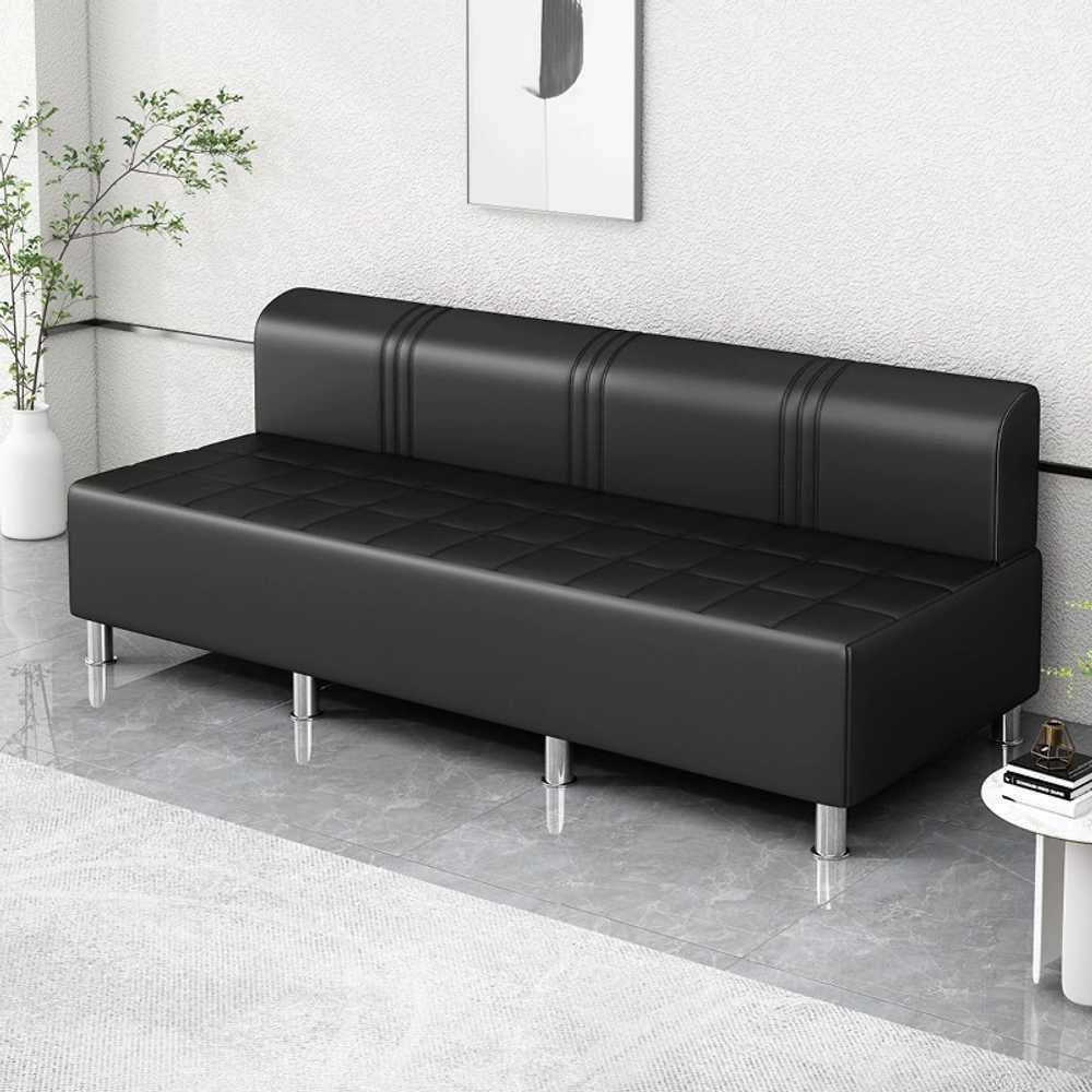 병원쇼파 인용 라운지 중역 블랙 대기실 로비 검정 긴의자 로비소파 133,200원