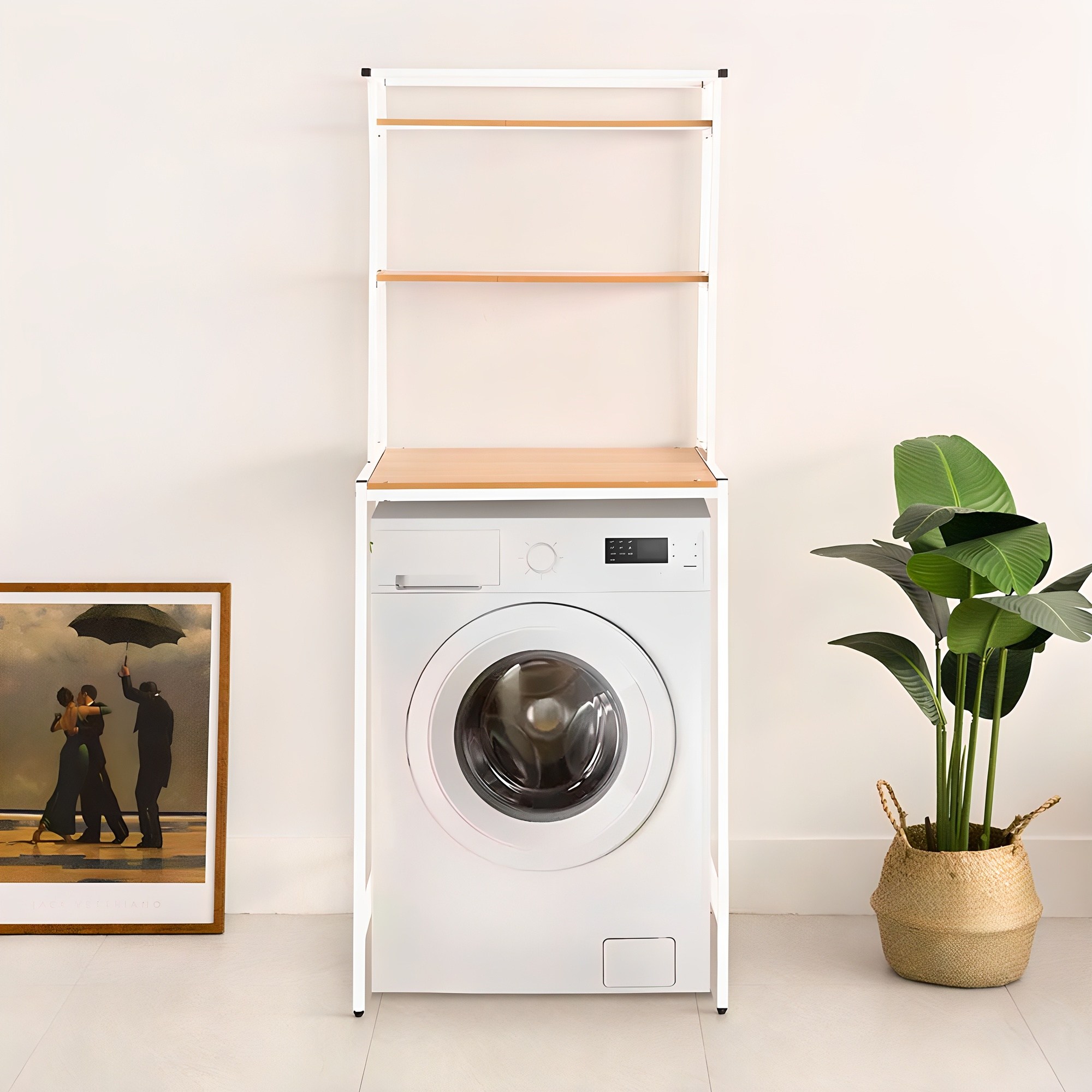 가구느낌 폴세탁기 스탠드선반 40,900원