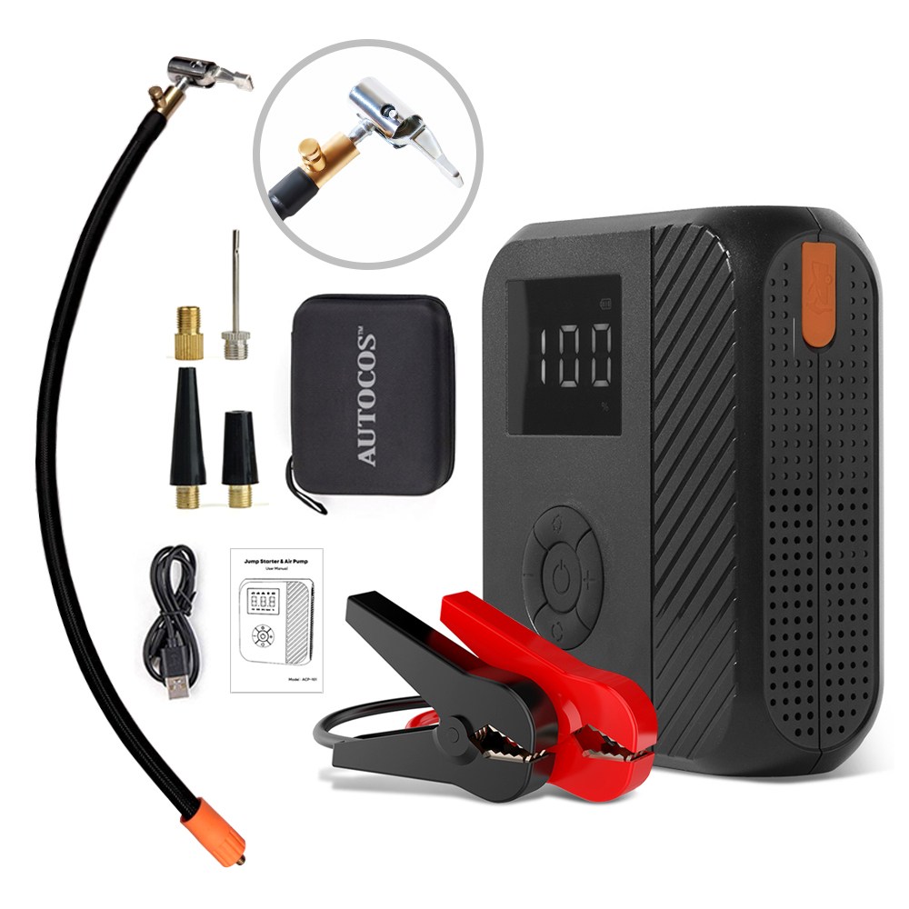 오토코스 점프 스타터 & 에어펌프 ACP-101, 14800mAh, 1개 189,000원