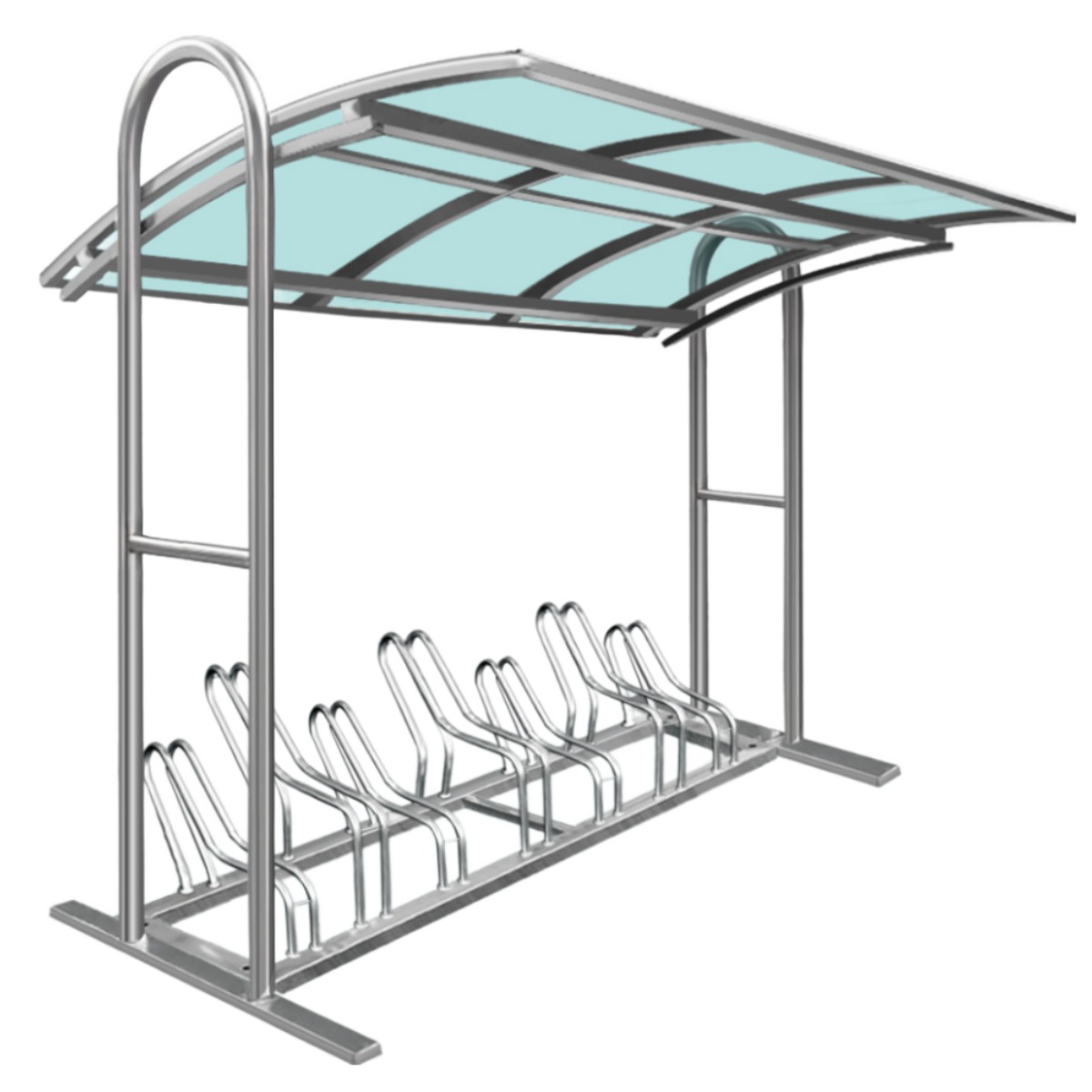 렉산형 자전거보관소 M형 공원 아파트 관공서 도서관 야외 자전거 거치대 보관대, 1개 1,650,000원