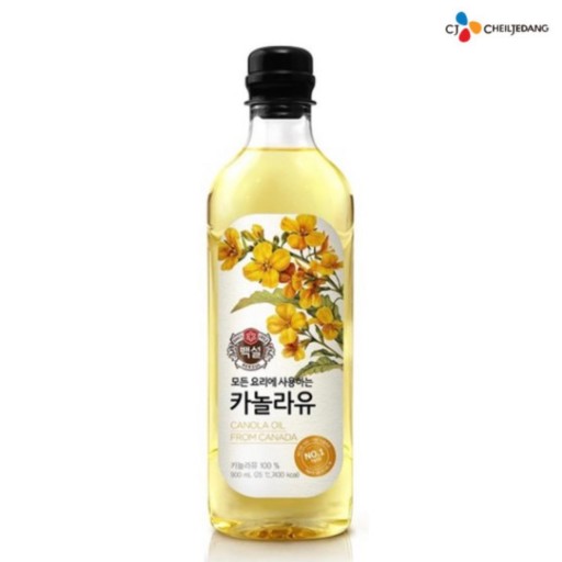 백설 카놀라유, 900ml, 10개 37,740원