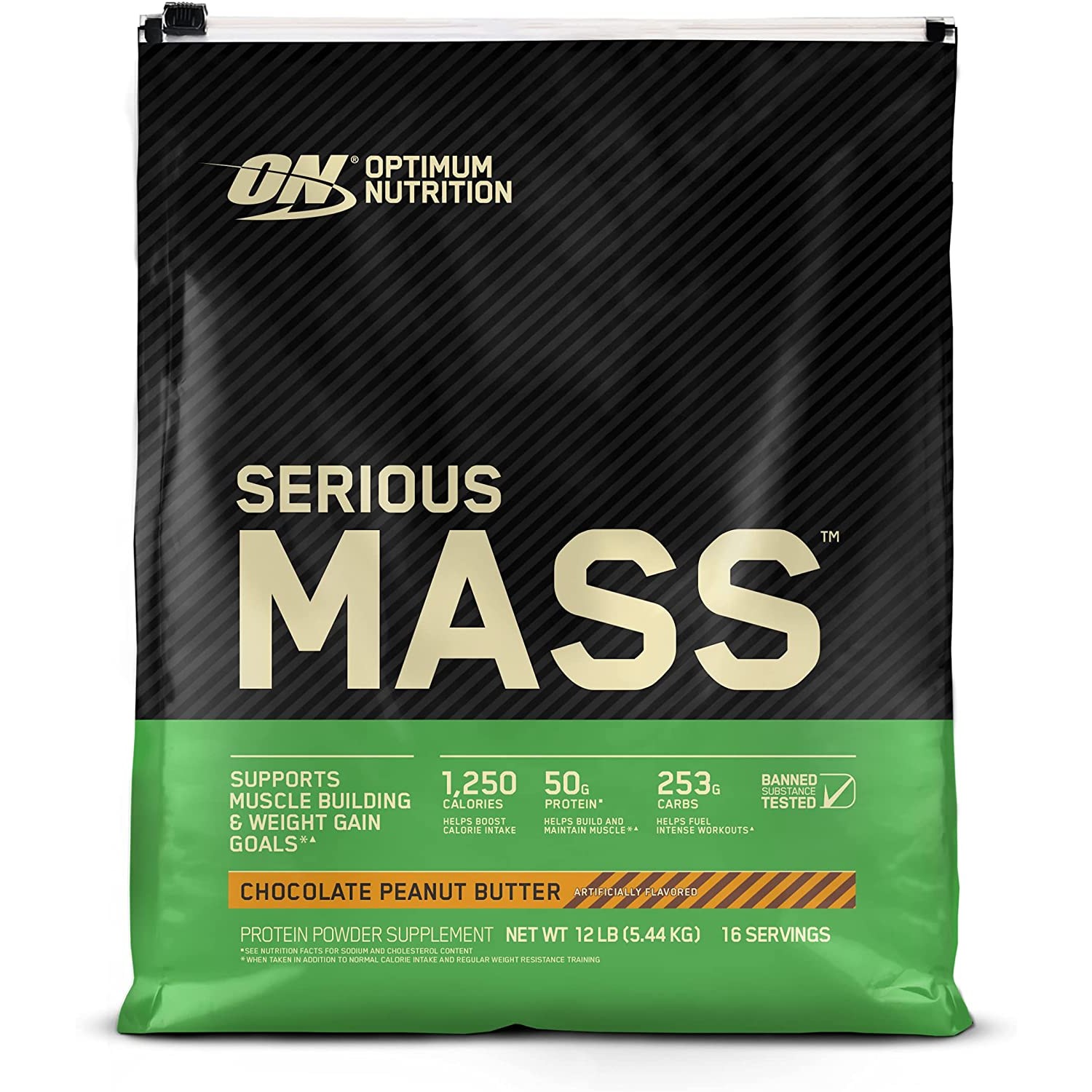 옵티멈 시리어스 매스 Serious Mass 12lb Peanut 129,000원