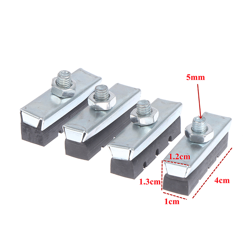 클래식 자전거 사이클링 고무 브레이크 패드 켈리퍼 V 슈즈 거치대 핫 4 개 8,200원