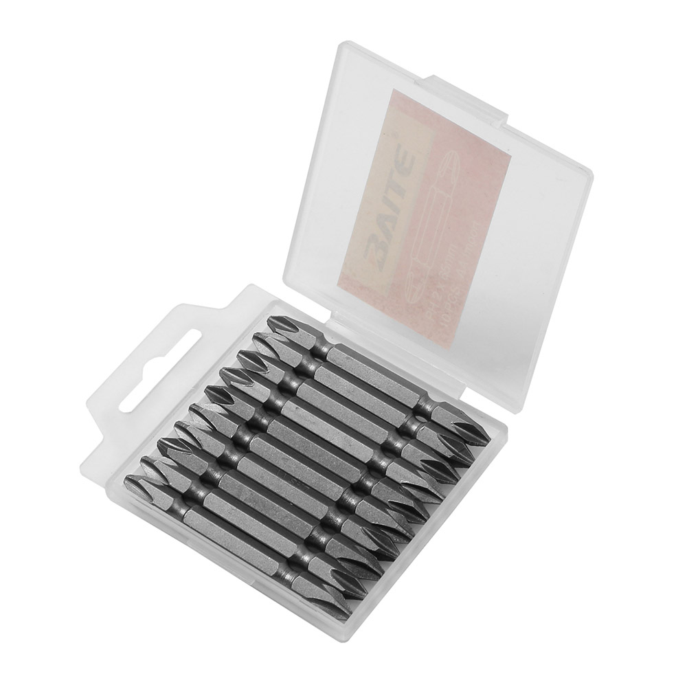65mm 양면 십자 드라이버 비트날 10p세트 드릴비트, 본품(배터리없음), 1개, 현재가 8,410원