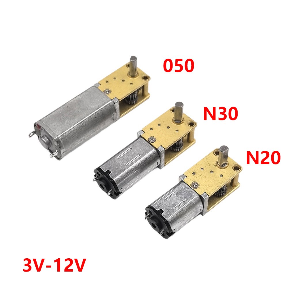 1PC 6V 모든 저속 박스 샤프트 050 762RPM 웜기어 이중 N20 DC3V 기어 9V 자형 12V N30 금속 14,500원